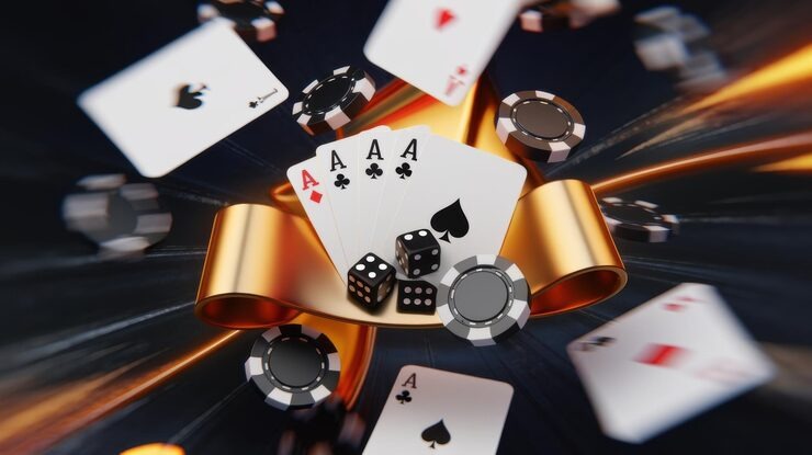 lancar platform interface showing live casino tables, sportsbook, and account dashboard